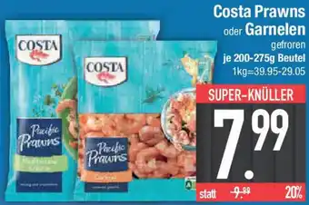 E-Center Costa Prawns oder Garnelen Angebot