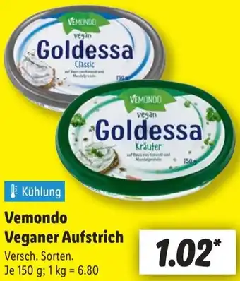 Lidl Vemondo Veganer Aufstrich Angebot