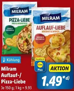 Lidl Milram Auflauf-/ Pizza-Liebe Angebot