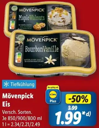 Lidl Mövenpick Eis Angebot