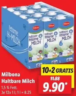 Lidl Milbona Haltbare Milch Angebot