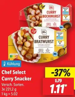 Lidl Chef Select Curry Snacker Angebot