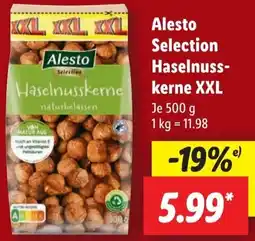 Lidl Alesto Selection Haselnusskerne XXL Angebot