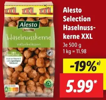 Lidl Alesto Selection Haselnusskerne XXL Angebot