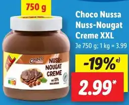 Lidl Choco Nussa Nuss-Nougat Creme XXL Angebot