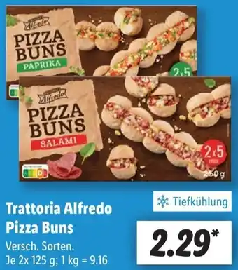 Lidl Trattoria Alfredo Pizza Buns Angebot