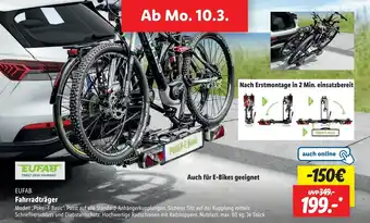 Lidl EUFAB Fahrradträger Angebot