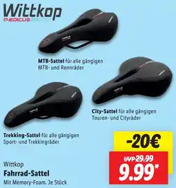 Lidl Wittkop Fahrrad-Sattel Angebot