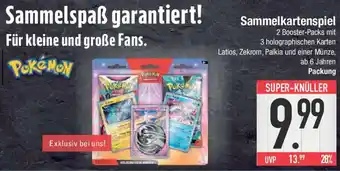 E-Center Sammelkartenspiel Angebot