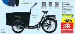 Lidl Sachsenrad E-Lastenrad Angebot