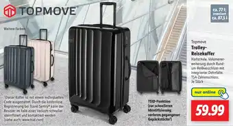 Lidl Topmove Trolley Reisekoffer Angebot