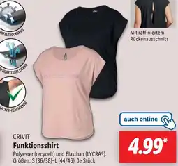 Lidl CRIVIT Funktionsshirt Angebot