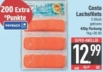 E-Center Costa Lachsfilets Angebot