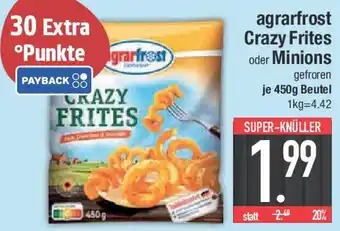 E-Center agrarfrost Crazy Frites oder Minions Angebot