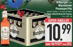 E-Center Bitburger oder Warsteiner Premium Pils Angebot