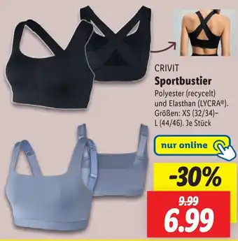 Lidl CRIVIT Sportbustier Angebot