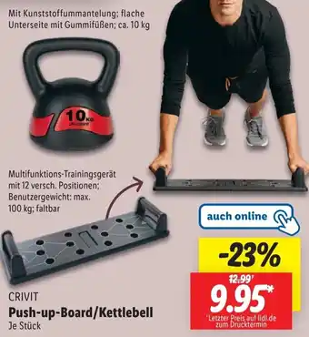 Lidl CRIVIT Push-up-Board/Kettlebell Angebot