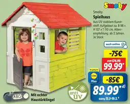 Lidl Smoby Spielhaus Angebot