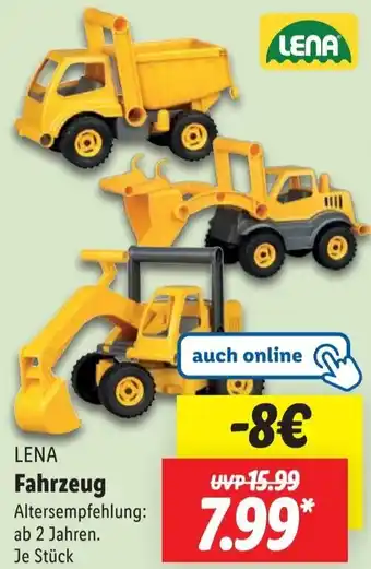 Lidl LENA Fahrzeug Angebot