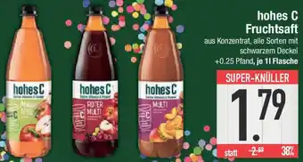 E-Center hohes C Fruchtsaft Angebot