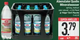 E-Center Abenstaler Quelle Mineralwasser Angebot