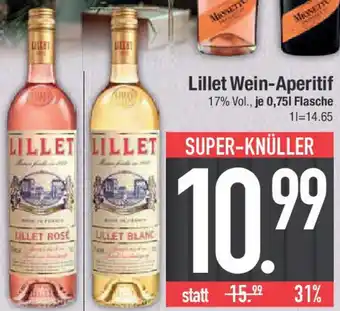 E-Center Lillet Wein-Aperitif Angebot