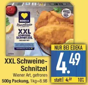 E-Center EDEKA Herzstücke XXL Schweine Schnitzel Angebot