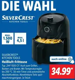 Lidl SILVERCREST KITCHEN TOOLS Heißluft-Fritteuse Angebot