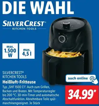 Lidl SILVERCREST KITCHEN TOOLS Heißluft-Fritteuse Angebot