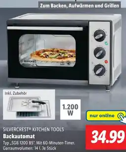 Lidl SILVERCREST KITCHEN TOOLS Backautomat Angebot