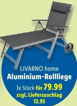 Lidl LIVARNO home Aluminium-Rollliege Angebot