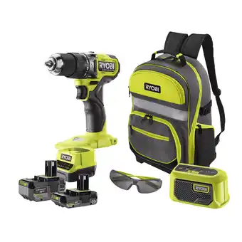 toom Baumarkt Ryobi Akku-Schlagbohrschrauber-Set 'Brushless PRD18BL1-2C42S' 18 V inklusive Akku und Ladegerät Angebot