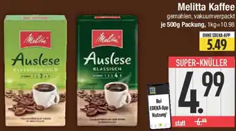 E-Center Melitta Kaffee Angebot