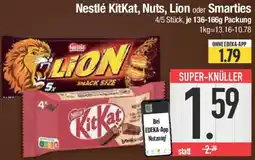 E-Center Nestlé KitKat, Nuts, Lion oder Smarties Angebot