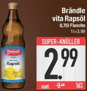 E-Center Brändle vita Rapsöl Angebot