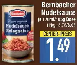 E-Center Bernbacher Nudelsauce Angebot