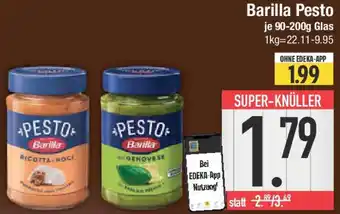 E-Center Barilla Pesto Angebot