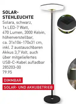 Möbel Martin Solar-stehleuchte Angebot