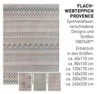 Möbel Martin Flachwebteppich provence Angebot