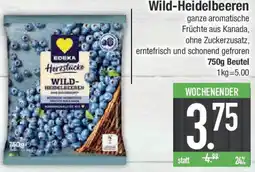 E-Center EDEKA Herzstücke Wild-Heidelbeeren Angebot