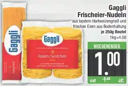 E-Center Gaggli Frischeier-Nudeln Angebot