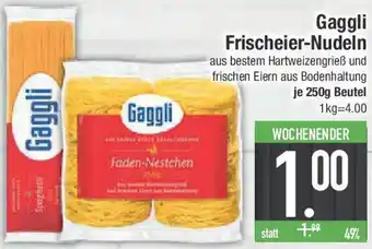 E-Center Gaggli Frischeier-Nudeln Angebot