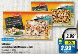 Lidl Sol & Mar Meeresfrüchte/Miesmuscheln Angebot