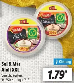 Lidl Sol & Mar Aioli XXL Angebot