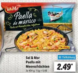 Lidl Sol & Mar Paella mit Meeresfrüchten Angebot