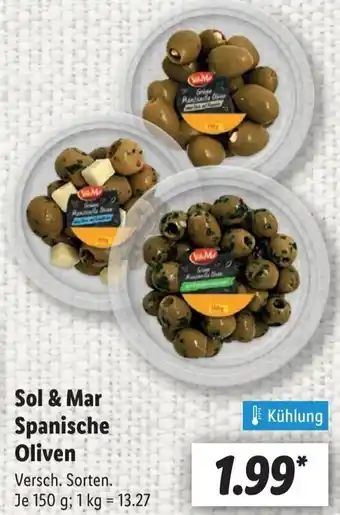 Lidl Sol & Mar Spanische Oliven Angebot