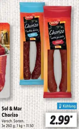 Lidl Sol & Mar Chorizo Angebot