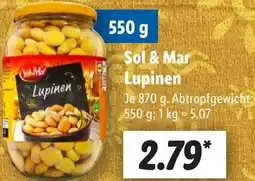 Lidl Sol & Mar Lupinen Angebot