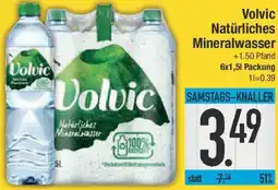 E-Center Volvic Natürliches Mineralwasser Angebot