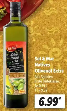 Lidl Sol & Mar Natives Olivenöl Extra Angebot